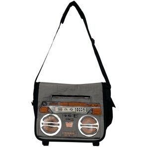 HANNA ANDERSSON Retro Boombox Design Messenger Bag